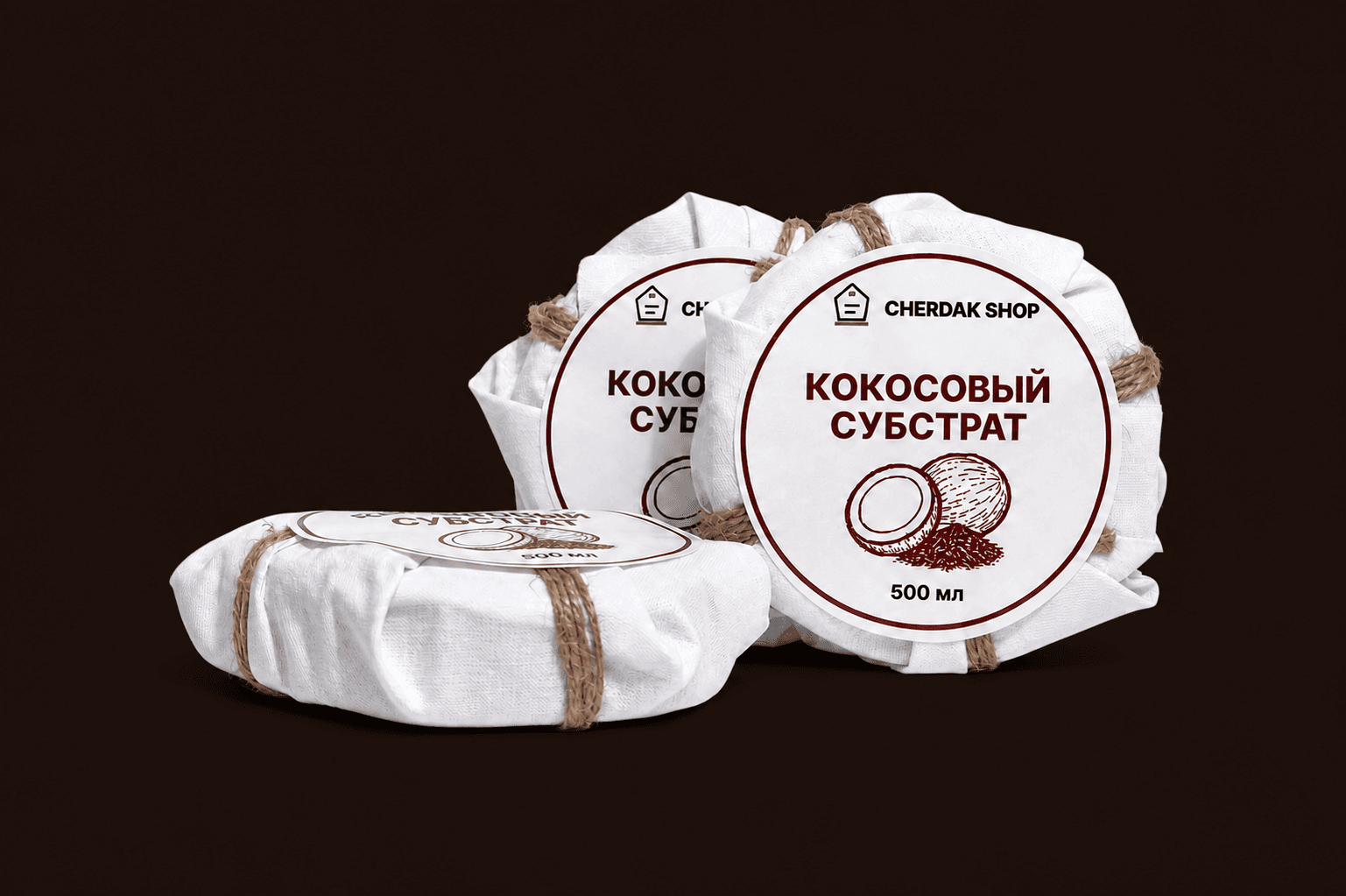 Кокосовый субстрат, 500 мл image